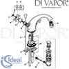 Ideal Standard Kingston Basin Mixer Bathroom Tap Spare Parts